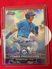 Brendan McKay 2018 Bowman's Best Power Producers #23/50 AUTO Autograph Mint Rays