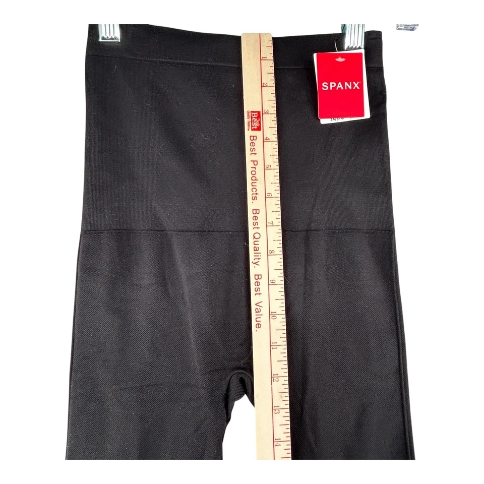 Leggings SPANX Look at Me Now EcoCare cintura alta muy negros para mujer XSmall Foto 3 de 4