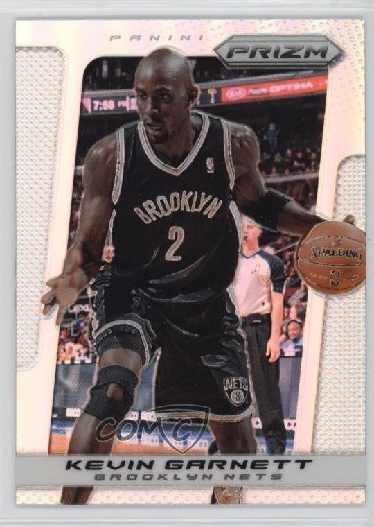 2013-14 Panini Prizm Silver Prizm Kevin Garnett #76 HOF 0p6y