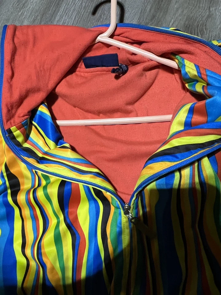 L -LARGE Vintage Coogi Jacket RARE Full Zip Hoodie Loud Urban Streetwear Y2K - Image 4 of 4