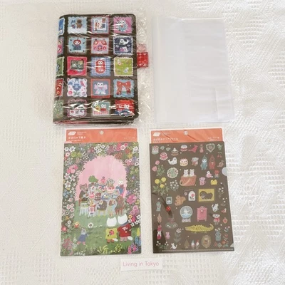 Hobonichi Techo Cousin A5 Yumi Kitagishi Cover Set + Pencil Board + Files + COC