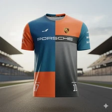 Porsche 2025 Motorsport Formula 1 Heritage Style Racing Mans T-Shirt 3D, S-5XL