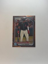  YASSEL SOLER 2024 Bowman Chrome 1st BCP-174 Orange Reptilian Refractor RC #/25