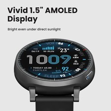 Amazfit Active Max Smart Watch 1.5" AMOLED Display, 25-Day Battery, GPS, 4GB 2