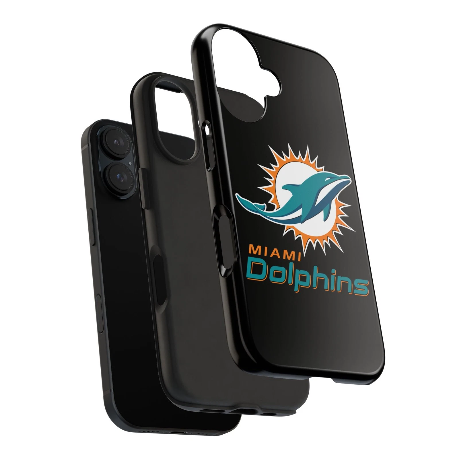 Miami Dolphins Tough Phone Case for iPhone