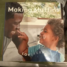 Lovevery Making Muffins Lift-the-Flap Board Book The Helper Play Kit
