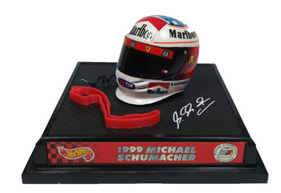 Ferrari Helm F399 Michael Schumacher Monaco Tabak Werbung Funkkabel Formel1 1:8