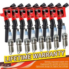 8 Ignition Coil Pack & Spark Plug Fit Ford Crown Victoria DG508 4.6L 98-11 DG491