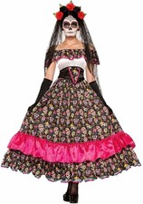 Rubies Day of the Dead Lady Costume for Adults, Women's Standard