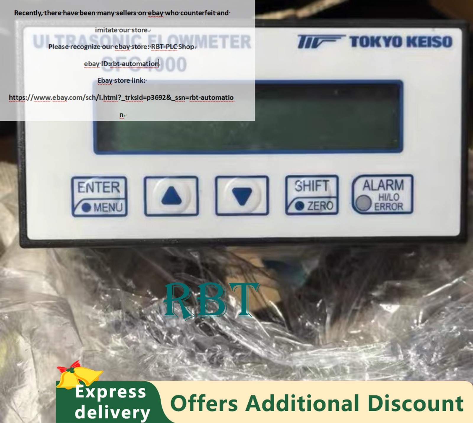 SFC4000-0 KEISO flow controller brand new FedEx/DHL