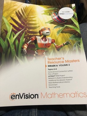 Savvas enVision Mathematics Teacher's Resource Masters Grade 6 Volume 2