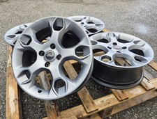 Refurbished Genuine Ford Fiesta ST Zetec S 17" Snowflake Alloy Wheels 8A6J-DB