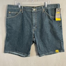 Lee Men's Classic Fit Denim Shorts Size 42 Blue NWT