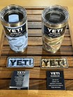 *RAR* 2x YETI Rambler 20oz Becher TAN & BLUE CAMO - Limited Editions