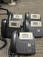 Yealink T21P E2 Lot of 5 HD VoIP Business IP ...