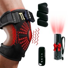 Red Light Therapy Brace w/Heat   3 Wavelength 660, 810 and 850 Infrared Light