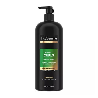 Locken Shampoo Anti-Frizz mit Kokosöl für definierte Locken | Tresemme 828 ml