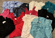RESELLER LOT Vintage 60s-90s Sleepwear Loungewear Night Gowns Robes 11 Pieces