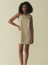 Doen Dee Dress - Chrysanthemum Sky Floral