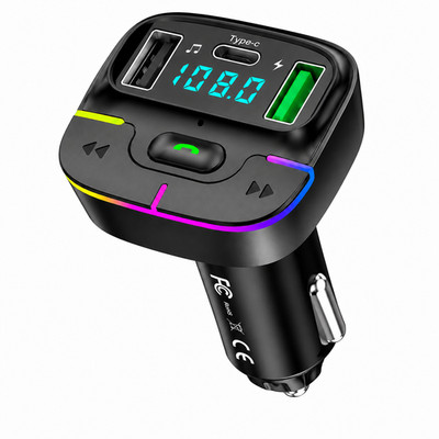 FM Transmitter Bluetooth 5.0 Radio USB KFZ Auto Ladegerät Zigarettenanzünder PKW
