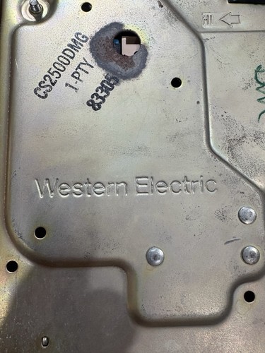 Western Electric Pull Button Phone 2500DMG Works - Picture 11 of 12