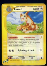 Pokemon AQUAPOLIS - #48/147 Furret - Reverse Holo - ENG - Moderately Played on eBay