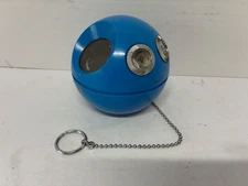 Panasonic Panapet R-70 Round Blue Ball Transistor AM Radio - Tested - Working