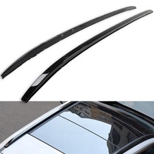 2PCS Black Roof Rack Side Rails Fit CX-5 2017-2019