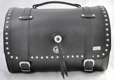 Echt Leder Hecktasche Tour Pack 42 Liter für Custom Motorrad UNIVERSAL