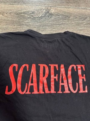 trapstar scarface t-shirt men black large y2k | eBay