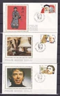 [LG78590] Belgium N°2303/2305FDC First Day Cover COB € 11,00 SUPERB