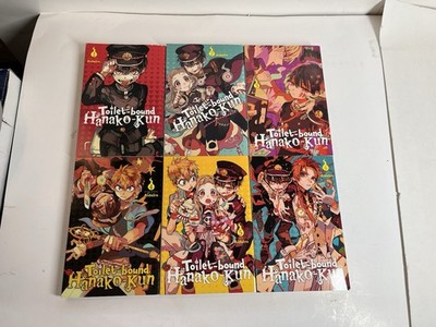 Toilet-Bound Hanako-Kun Manga Lot Of 6 Volumes 1-6 English by Aidalro Softcover