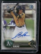 2016 Bowman #CPA-IA Iolana Akau Chrome Prospect Autographs