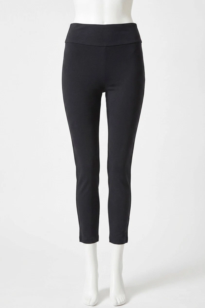 Dear Scarlett Magic High Waisted Skinny Capri Pants Black