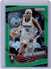2025 Panini Prizm WNBA #11 Rhyne Howard Green Prizms