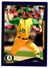 2014 Topps #243 Ryan Cook Purple