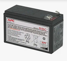 APC Genuine RBC UPS Replacement Battery Cartridge Sealed Lead Acid, Black