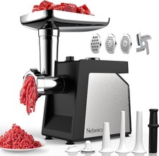 Electric Meat Grinder 2600W Stainless Steel Mincer Machine Sausage Stuffer