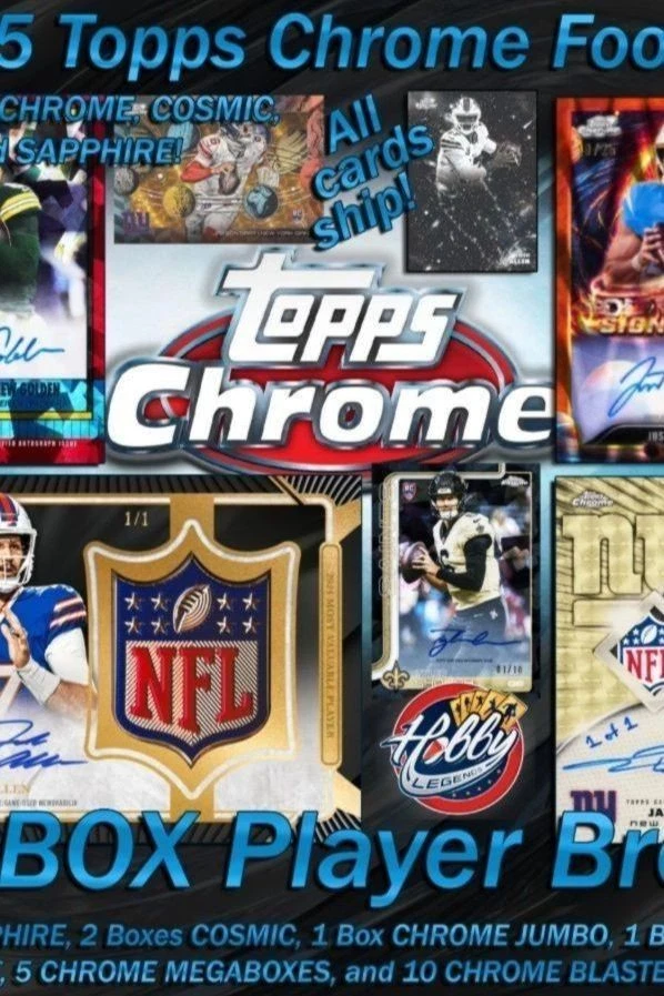 2025 Topps CHROME+COSMIC+SAPPHIRE 20 Box Player Break #4