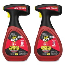 Raid Max Perimeter Protection 30oz Auto Trigger Bug Spray 2 Pack 18 Mo Treatment