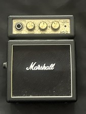 Marshall MS 2 Mini Amplifier Battery Operated, Black, Great Condition