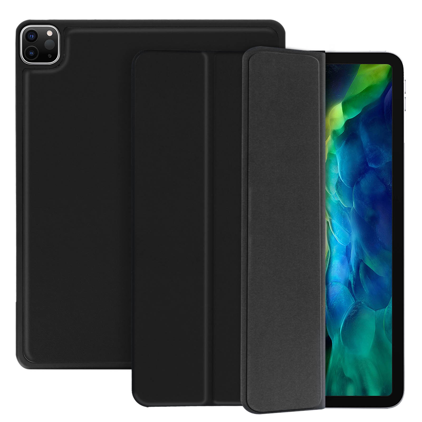 Protection iPad Air 2022 antichoc avec support vidéo et fente pour stylet