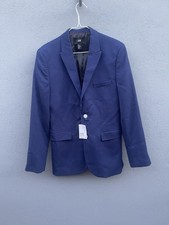 H M Men's Stylish navy blazer from Ideal for both formal and casual Size 36R