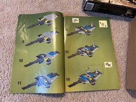 Lego Robo Force: 2154 Robo Master Box And Instructions. Only 3 Pieces.