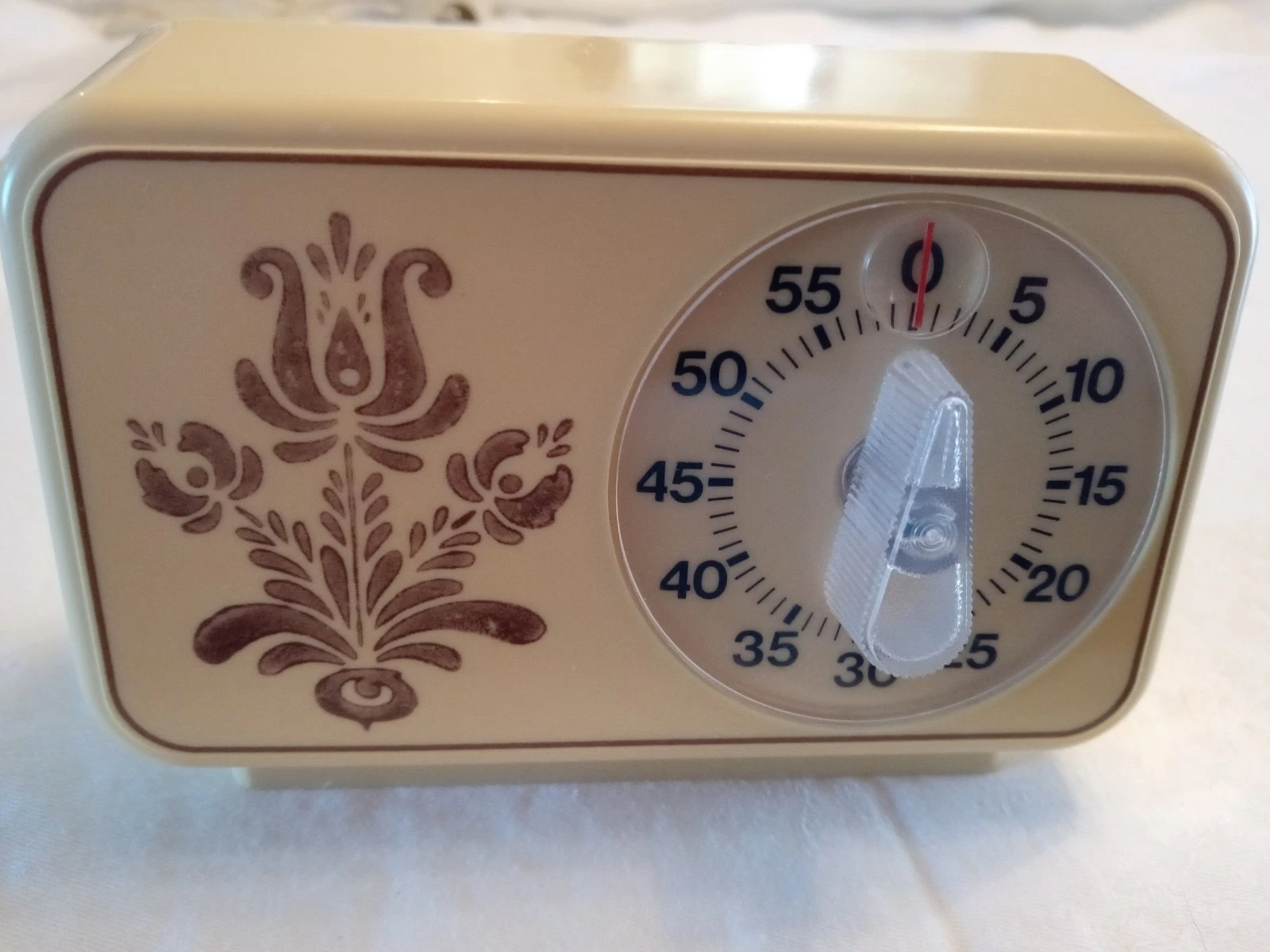 Pfaltzgraff Village Kitchen Timer Sunbeam *Sends You Back In Time* RARE!