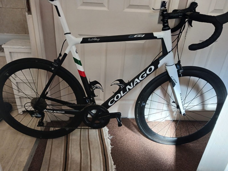 Colnago C64 Handmade In Italy 🇮🇹 Size 60s XL Full Carbon Road Bike VGD