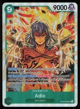 Adio OP09-023 Super Rare Emperors in the New World One Piece Foil Near Mint