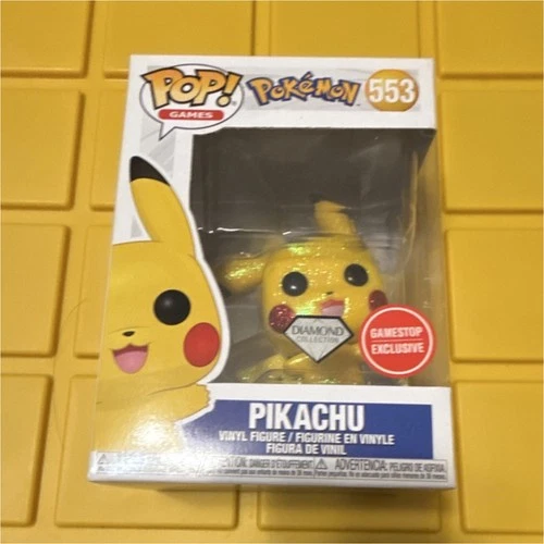 Funko Pop! Games: Pokémon Pikachu #553 Diamond GameStop Exclusive