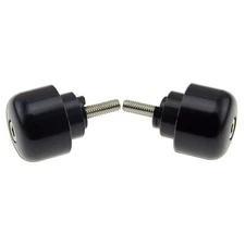 Weight Slider 6mm Black For Honda CBR RR CB VFR Handle Bar End CNC Plain Stop