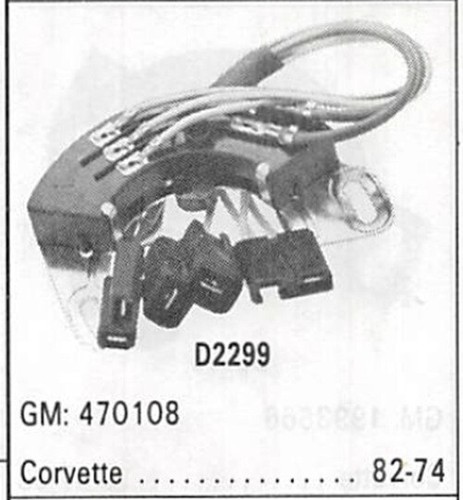 NOS NEUTRAL SAFETY/ BACKUP SWITCH 1974-1982 CORVETTE 470108 D2299 - Picture 7 of 10